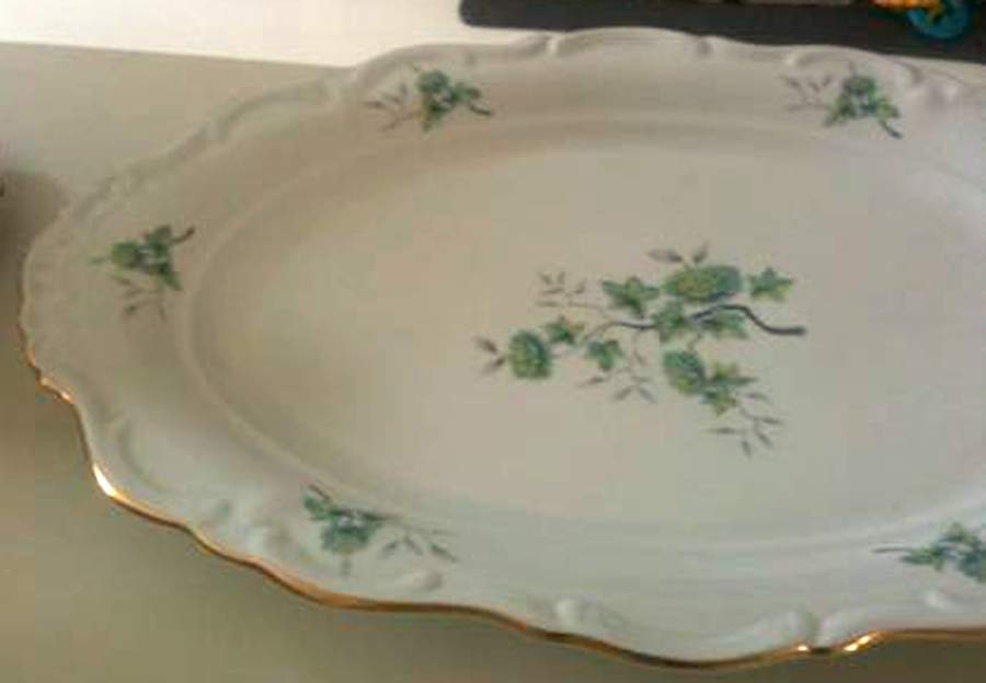 RMY6 13" Oval Serving Platter by Royal M (Bavaria)-1