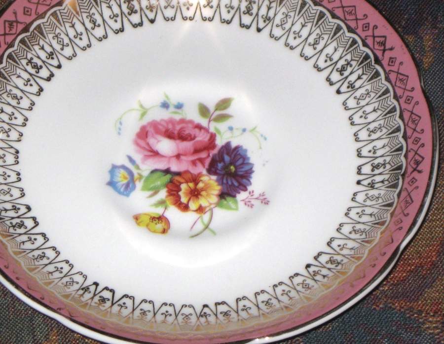 1838 Saucer for Footed Cup by Royal Grafton-1