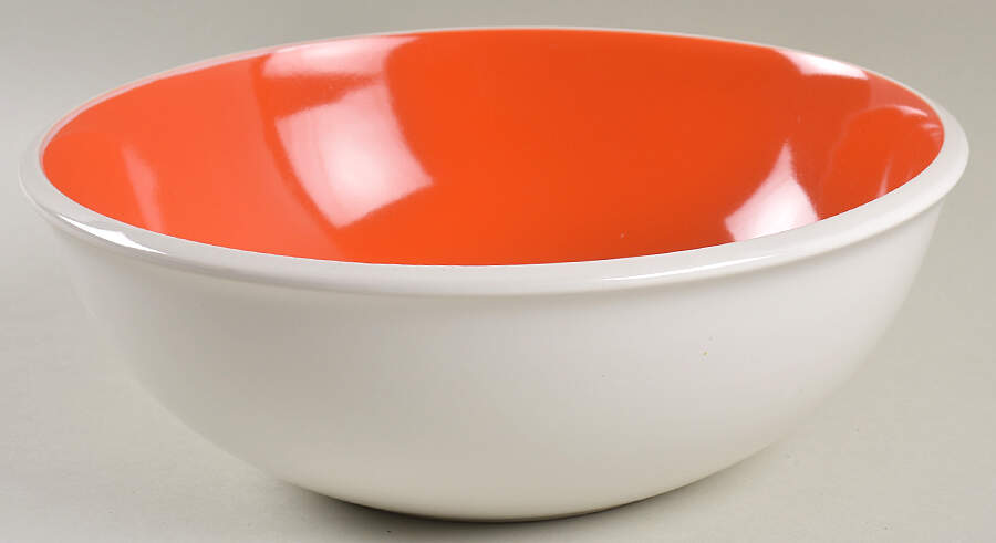 Rise Orange 10" Round Serving Bowl by Rachael Ray-1