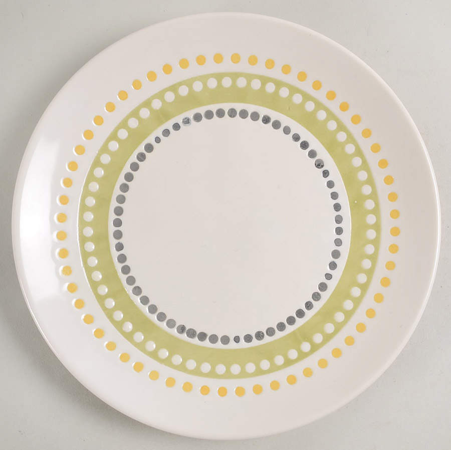 Circles and Dots Salad Plate by Rachael Ray-1