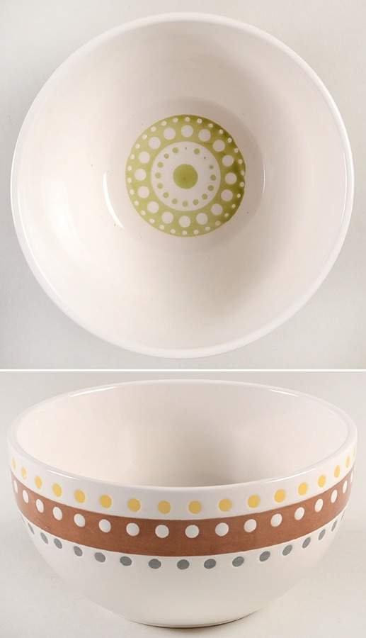 Circles and Dots Soup/Cereal Bowl by Rachael Ray-1