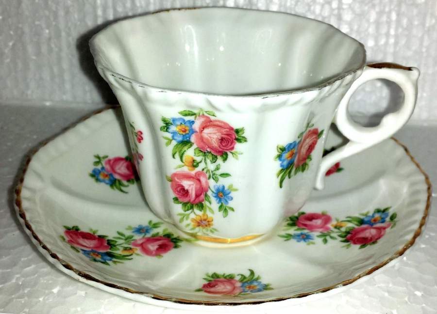 X720 Flat Cup & Saucer Set by Royal Grafton-1