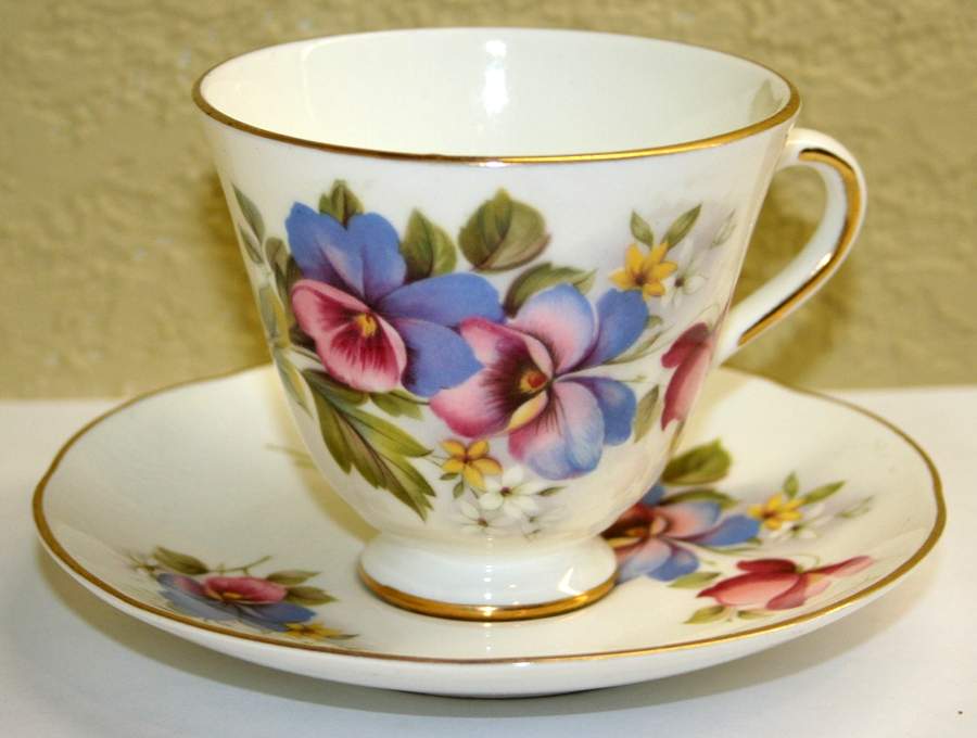 RTA53 Footed Cup & Saucer Set by Royal Tara-1
