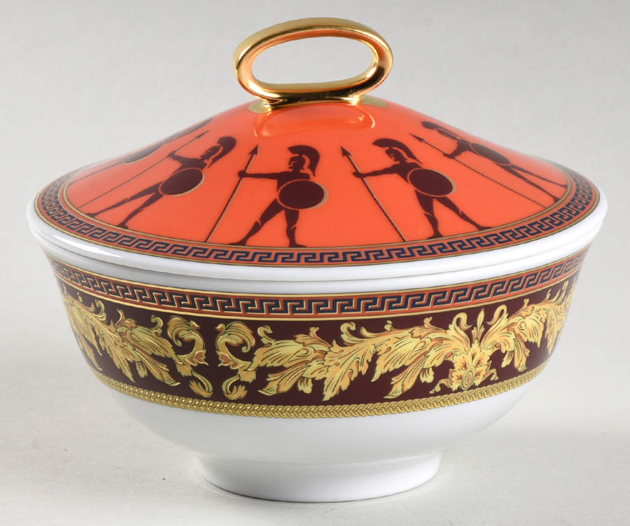 Iconic Heroes Tea Bowl & Lid by Rosenthal - Continental-1