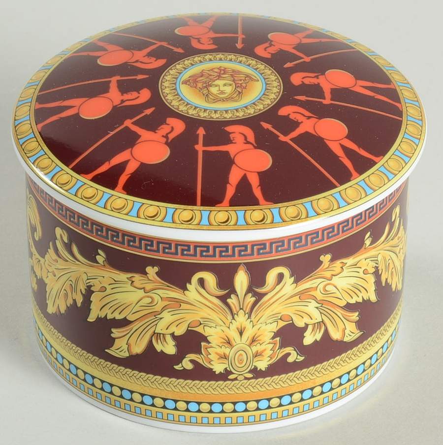Iconic Heroes Round Box & Lid by Rosenthal - Continental-1