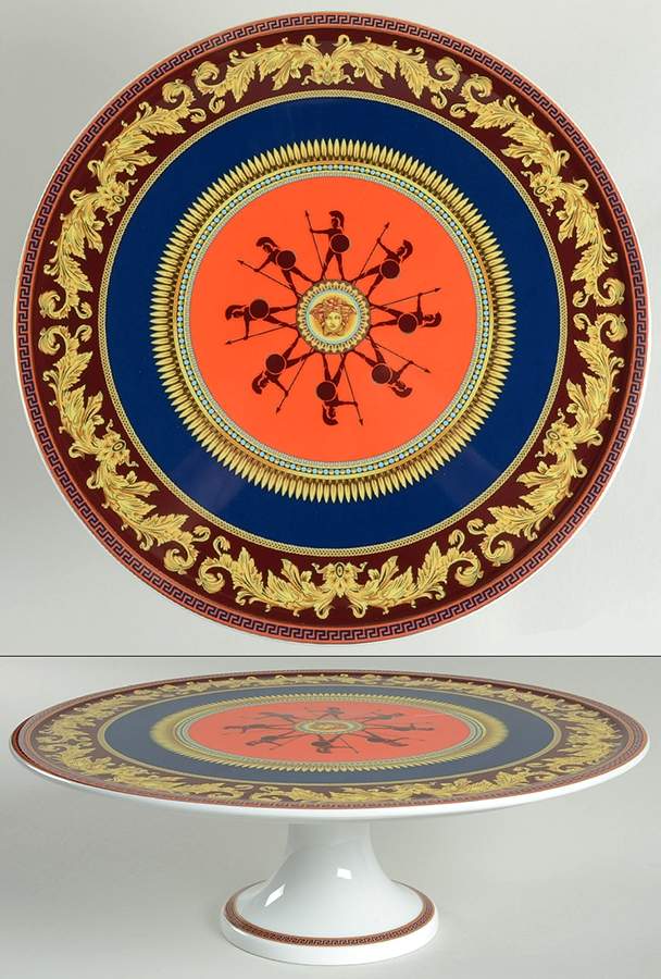 Iconic Heroes 12" Diameter Pedestal Cake Stand by Rosenthal - Continental-1