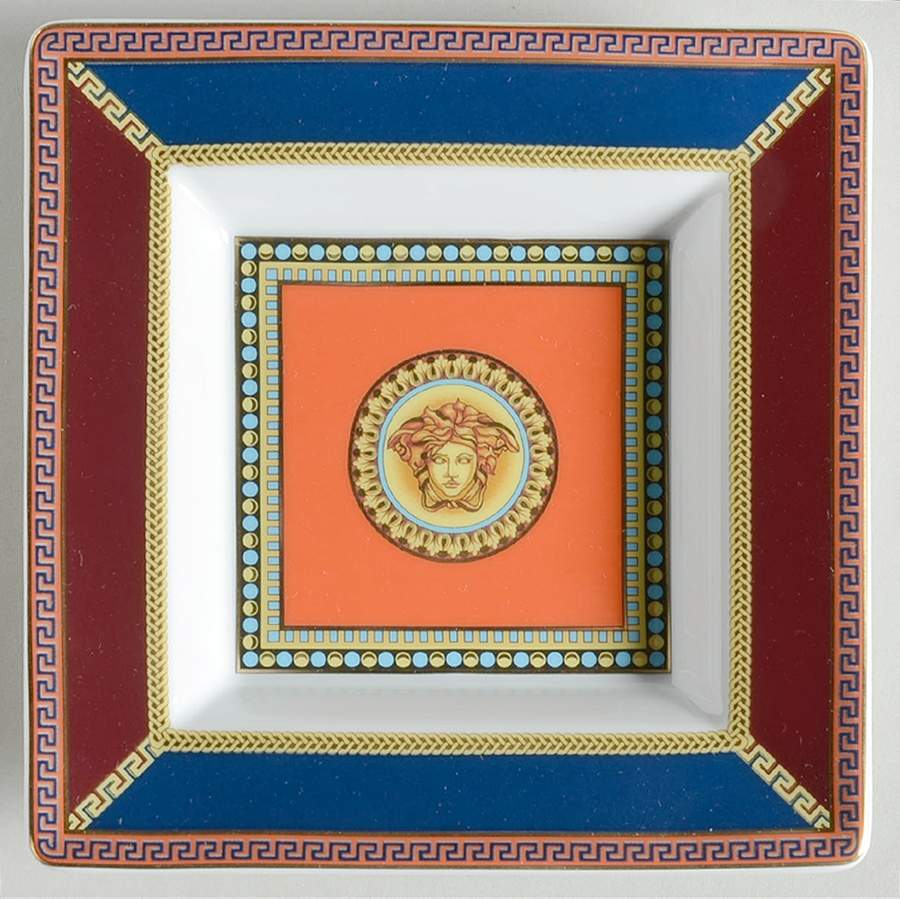 Iconic Heroes 5" Square Tray by Rosenthal - Continental-1