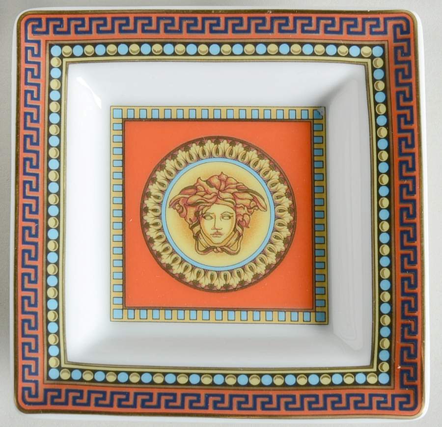 Iconic Heroes 3" Square Tray by Rosenthal - Continental-1
