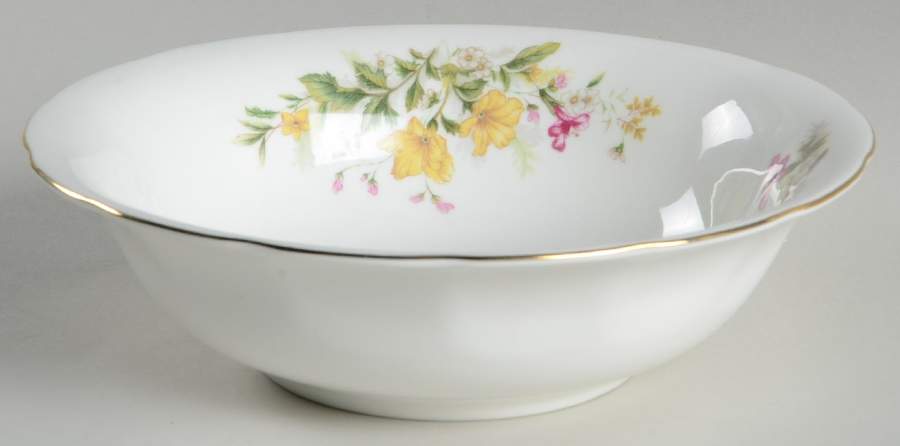 Clementine Floral Coupe Cereal Bowl by Royal Wessex-1