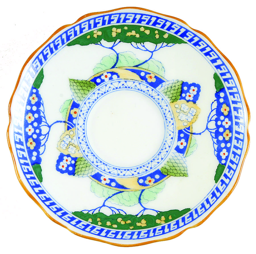 Merryweather (Scalloped) Saucer for Demitasse Cup by Royal Doulton-1