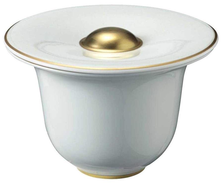 Bouton d'Or Candle Votive & Lid by Raynaud-1