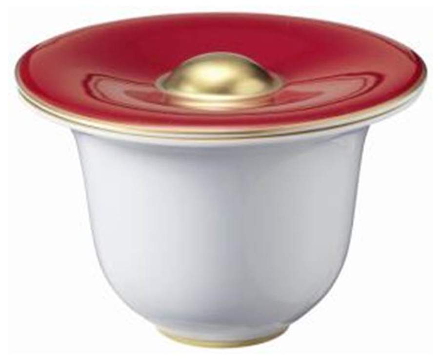 Bouton d'Or Candle Votive & Lid by Raynaud-1