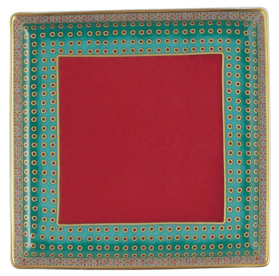 Kimono 4" Square Tray by Raynaud-1