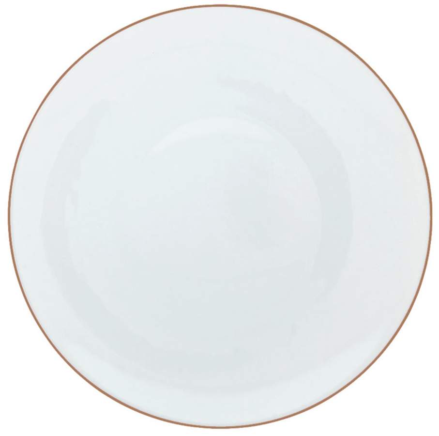 Monceau Mahogany Brown Dinner Plate by Raynaud-1