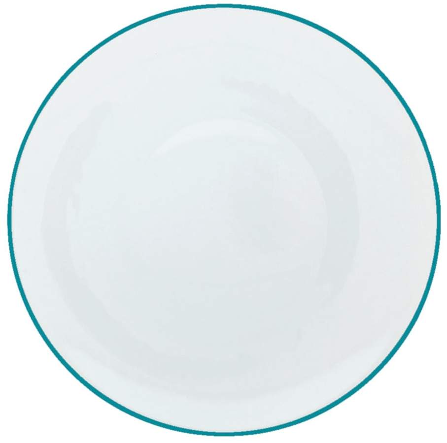 Monceau Peacock Blue Dinner Plate by Raynaud-1