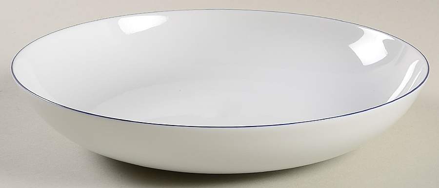 Monceau Ultramarine Blue Coupe Soup Bowl by Raynaud-1