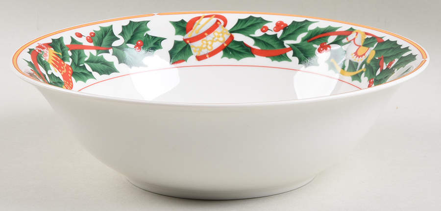 Christmas Morning 9" Round Vegetable Bowl by Royal Majestic-1