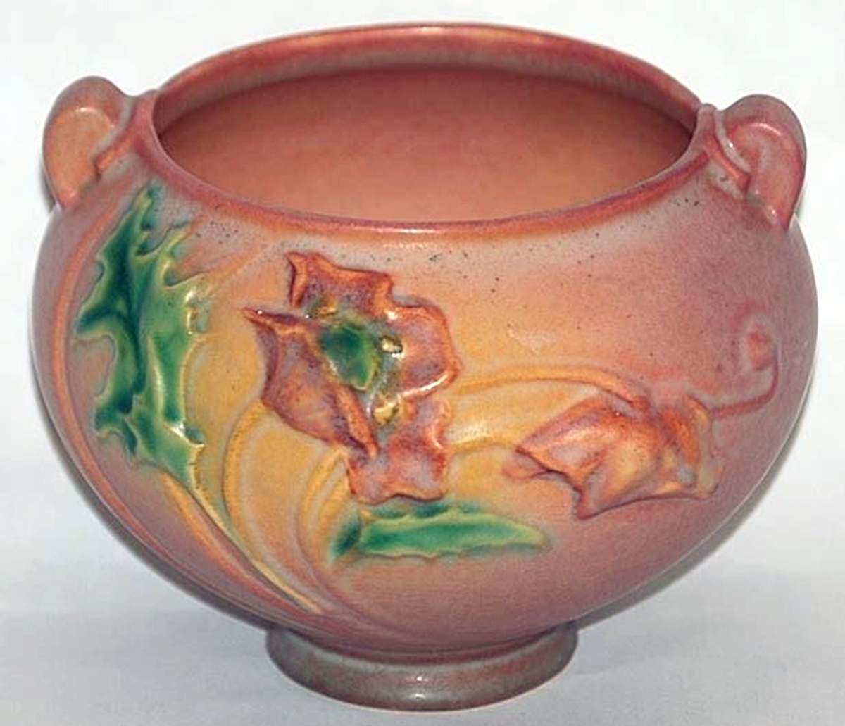 Poppy Pink 3" Jardiniere by Roseville-1