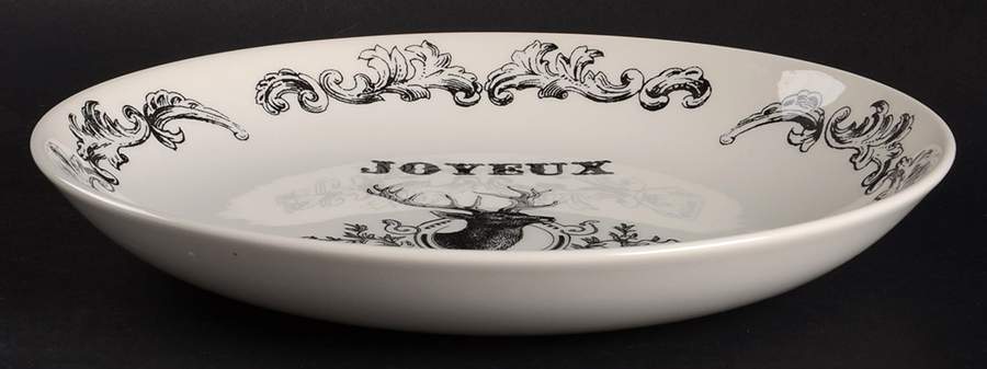 Joyeux Noel 9" Soup/Pasta Bowl by Royal Stafford-1