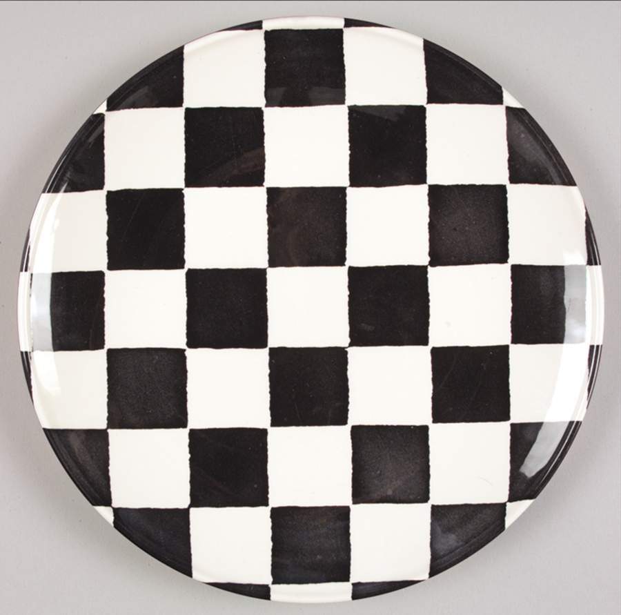 Chequers Dinner Plate by Royal Stafford-1