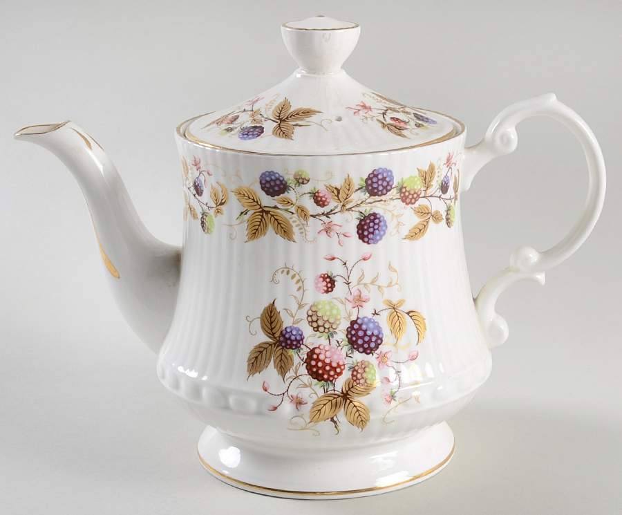 Golden Bramble Teapot & Lid by Royal Stafford-1