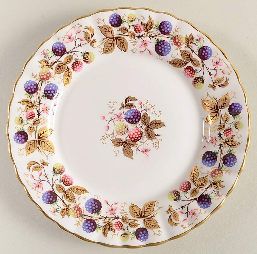 Golden Bramble Bread & Butter Plate by Royal Stafford-1