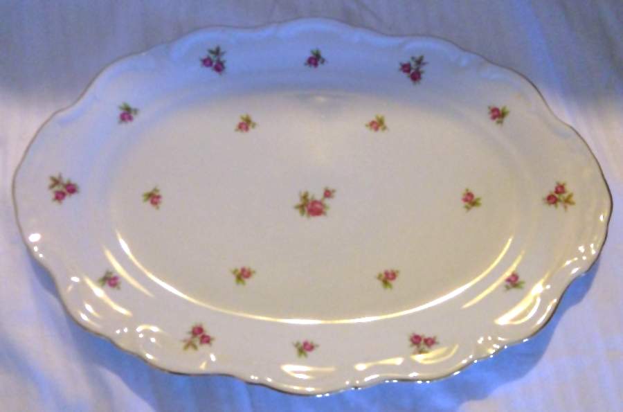 RHA12 13" Oval Serving Platter by Royal Hanover-1