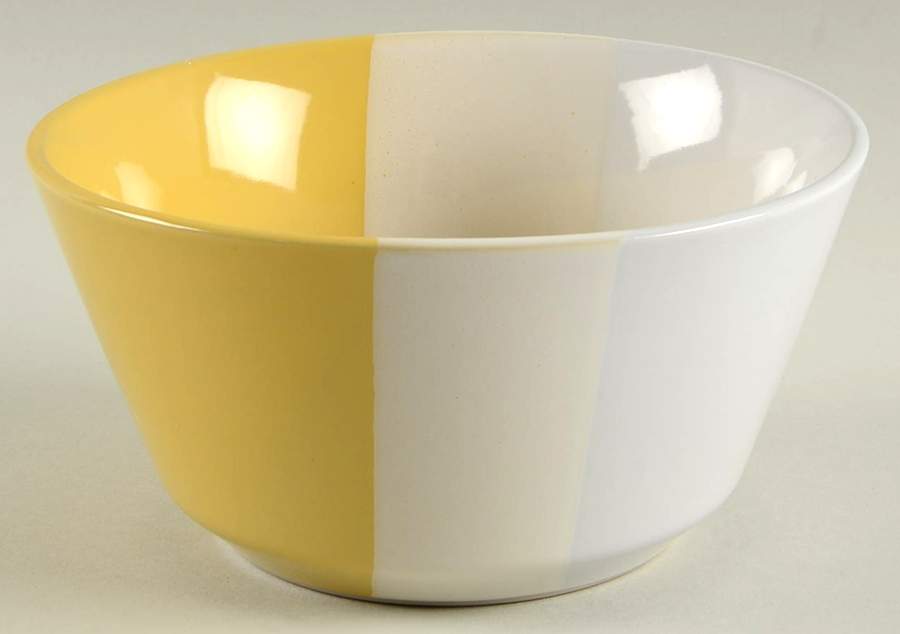 Tri Band Yellow Soup/Cereal Bowl by Room Essentials-1
