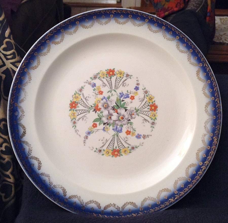 Trinity Blue Dinner Plate by Royal (USA)-1