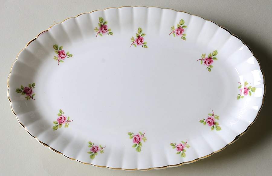 Scattered Rose Dresser Tray by Royal Stafford-1