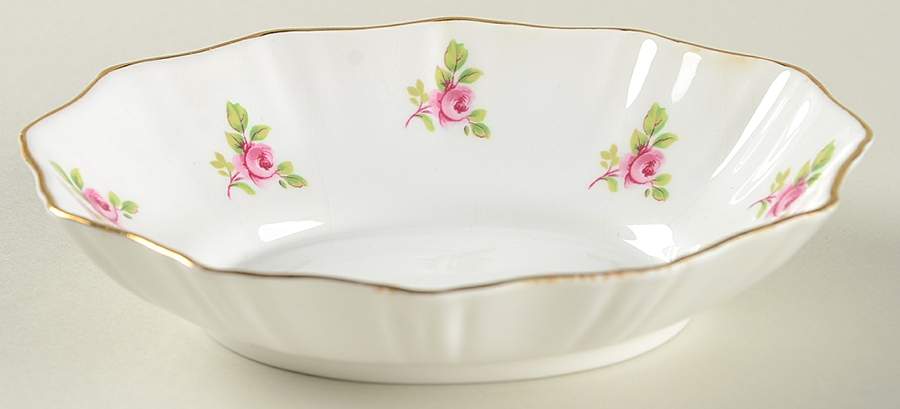 Scattered Rose Oval Sweet Meat Dish by Royal Stafford-1