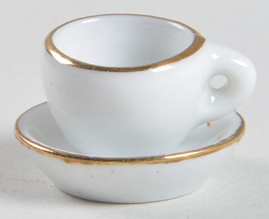 He Loves Me? Flat Toy Cup and Saucer Set by Reutter Porzellan-1