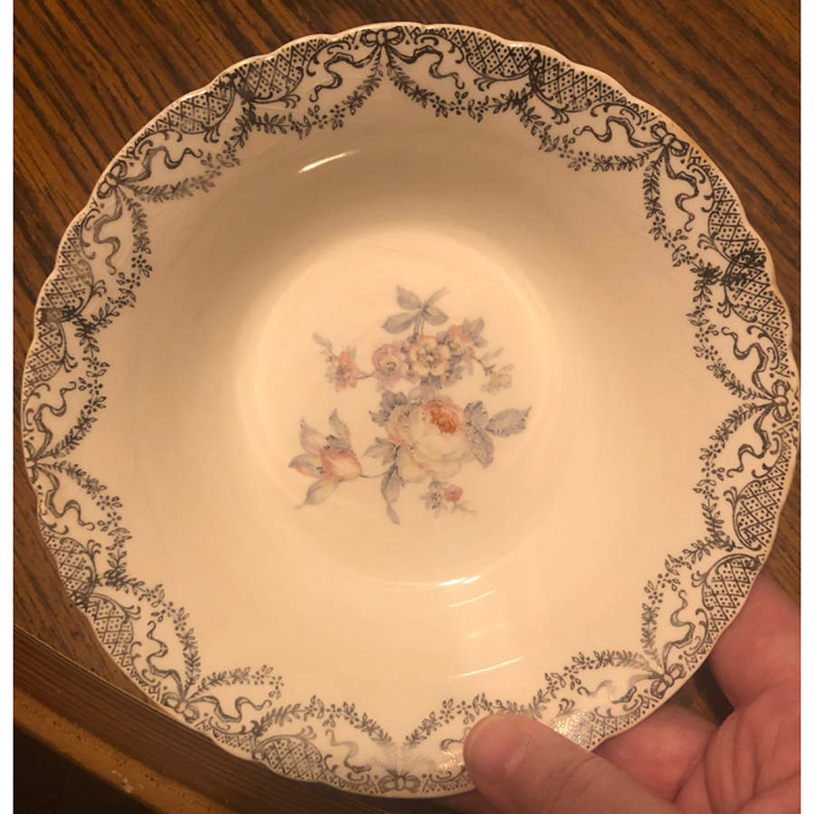 Mary Ellen Fruit/Dessert (Sauce) Bowl by Royal (USA)-1