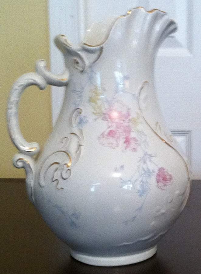 Rutland Pink Large Pitcher & Bowl Set by Royal Doulton-1