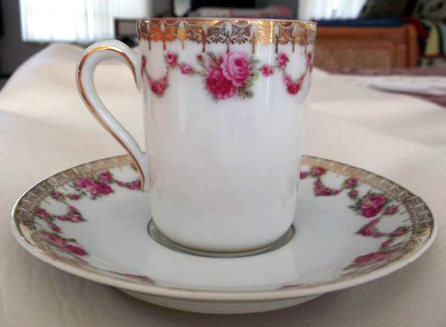RSC84 Flat Cup & Saucer Set by Royal Schwarzburg-1