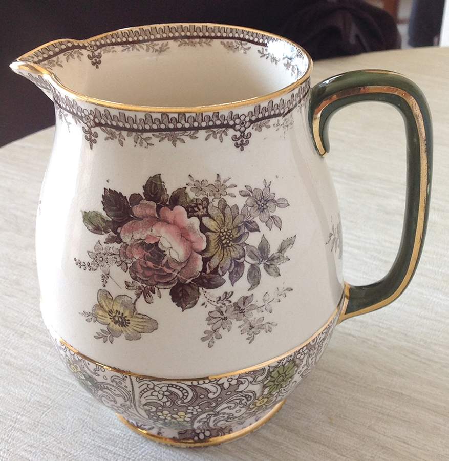 Adelaide Brown Creamer by Royal Doulton-1