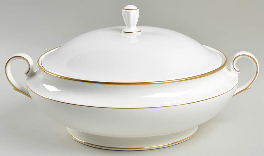 Cambridge Gold Round Covered Vegetable by Royal Grafton-1
