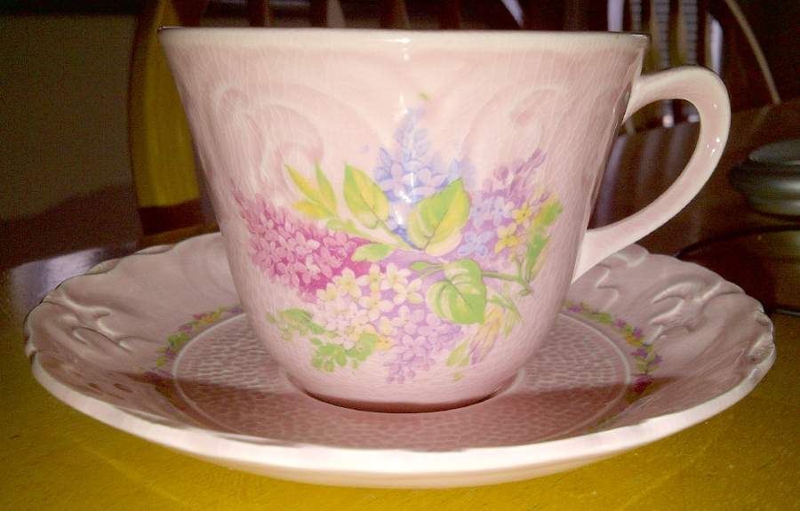 RID104 Flat Cup & Saucer Set by Ridgway (Ridgways)-1