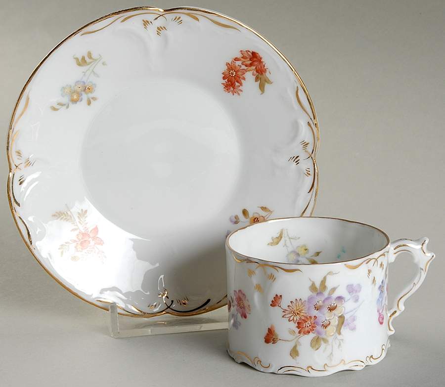2213 Flat Demitasse Cup & Saucer Set by Rosenthal - Continental-1