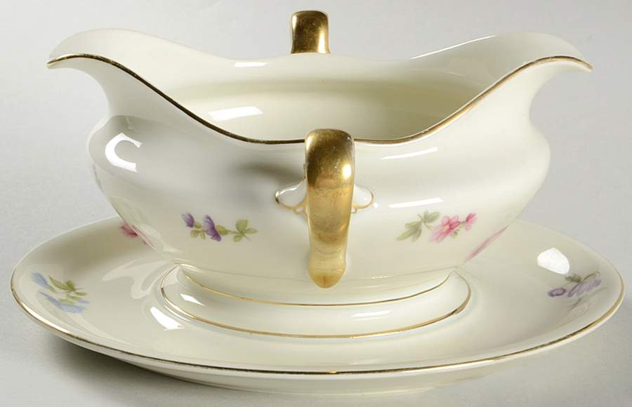 R2985 Gravy Boat with Attached Underplate by Rosenthal - Continental-1