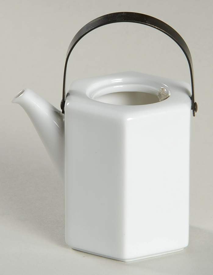 Scenario White Toy Coffee Pot No Lid by Rosenthal - Continental-1