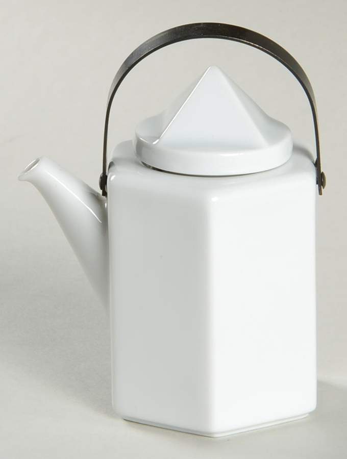 Scenario White Toy Coffee Pot and Lid by Rosenthal - Continental-1