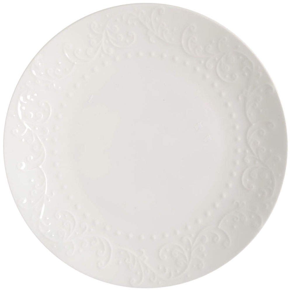 Scroll Hobnail Salad Plate by Roscher & Co-1