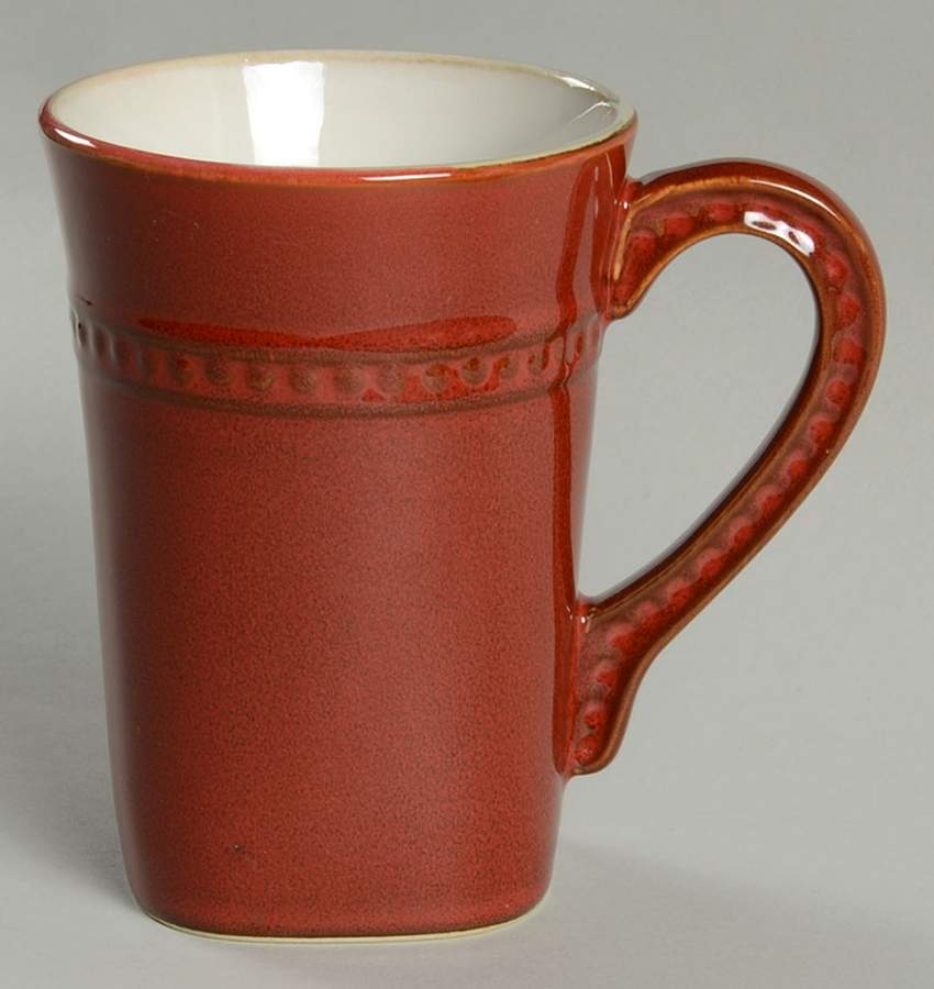 Cortona Red Mug by Roscher & Co-1