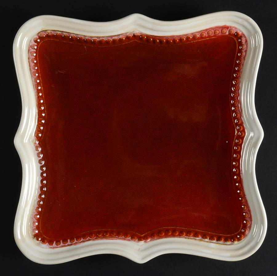 Cortona Red Dinner Plate by Roscher & Co-1