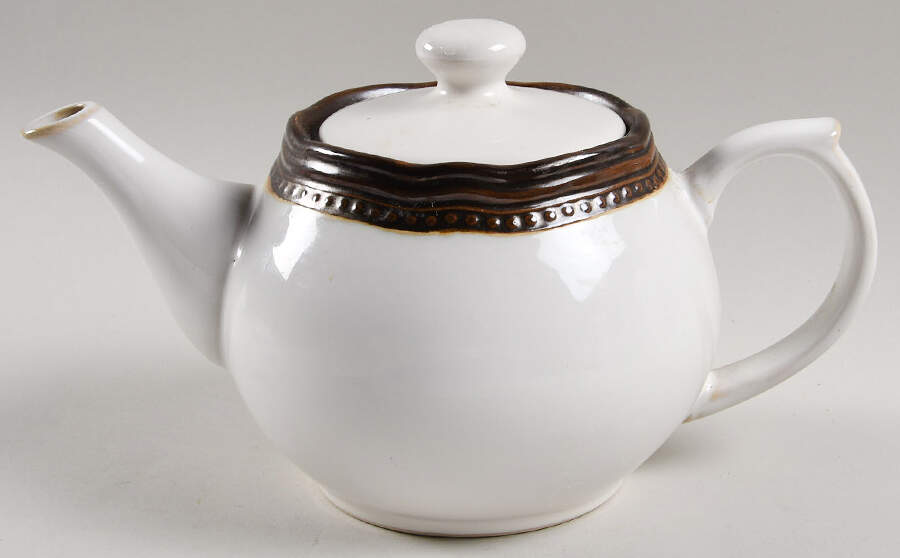 Cortona Metallic Teapot & Lid by Roscher & Co-1