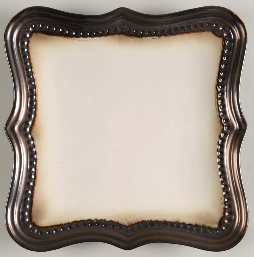 Cortona Metallic Square Dinner Plate by Roscher & Co-1