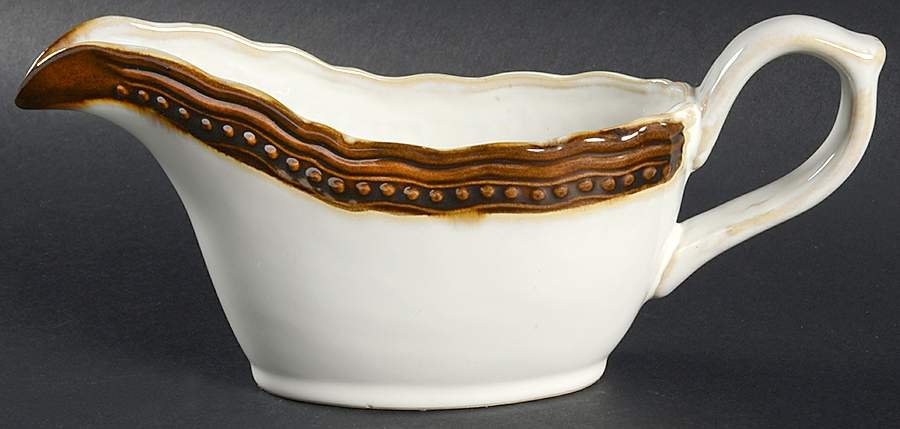 Cortona Metallic Gravy Boat by Roscher & Co-1