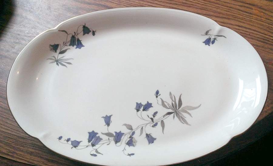 ROT327 14" Oval Serving Platter by Royal Tettau-1