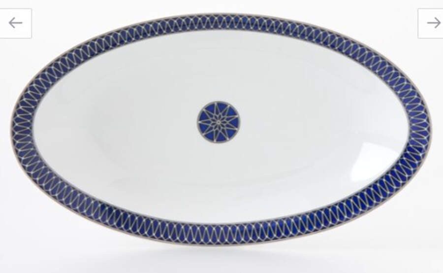 Blue Star Relish by Royal Limoges-1